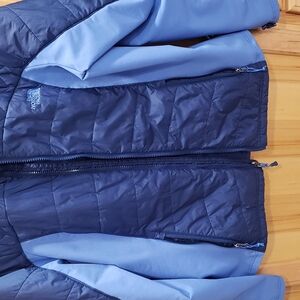 The North Face Blue Puffer Jacket Insulated Warmth